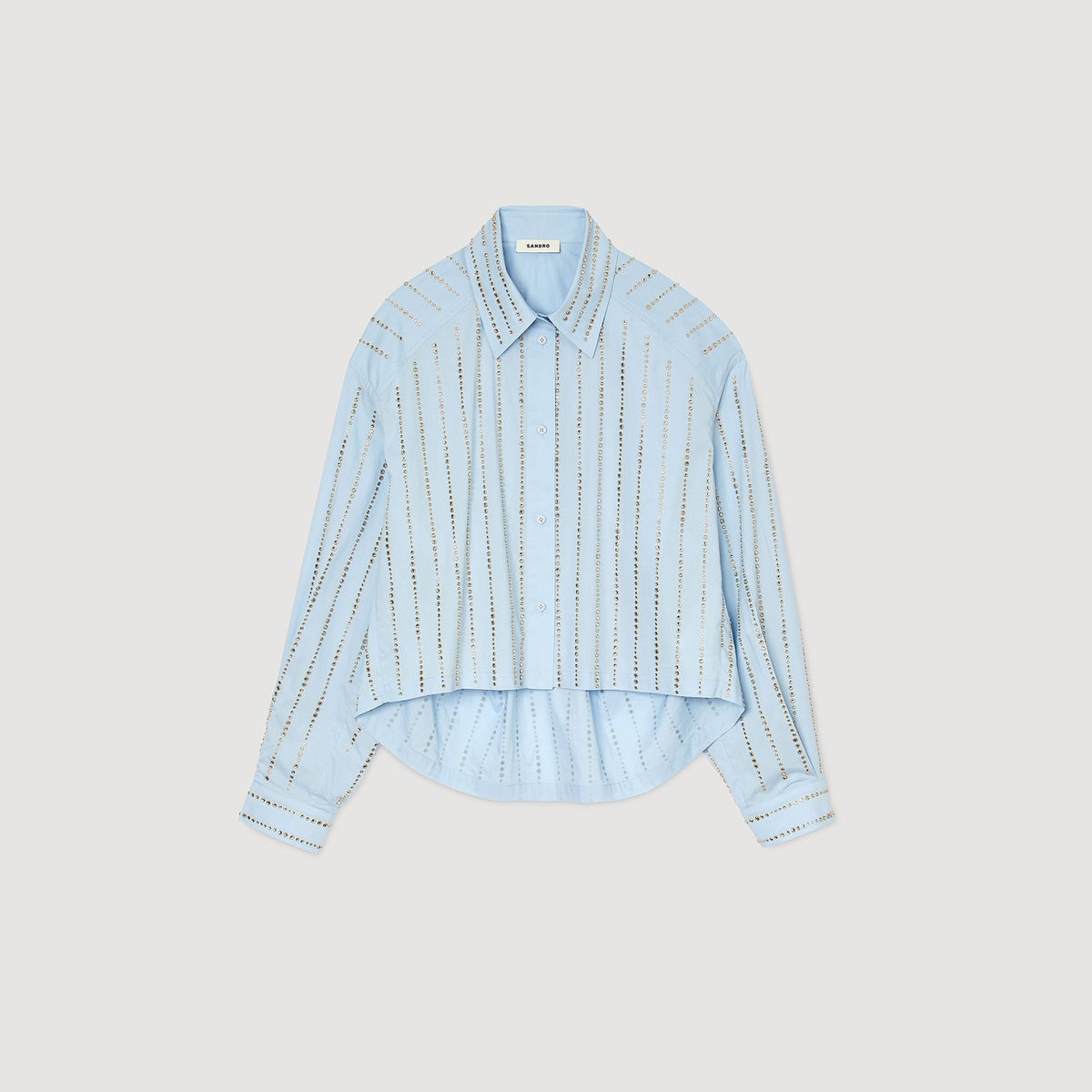 Rhinestone shirt | Sandro