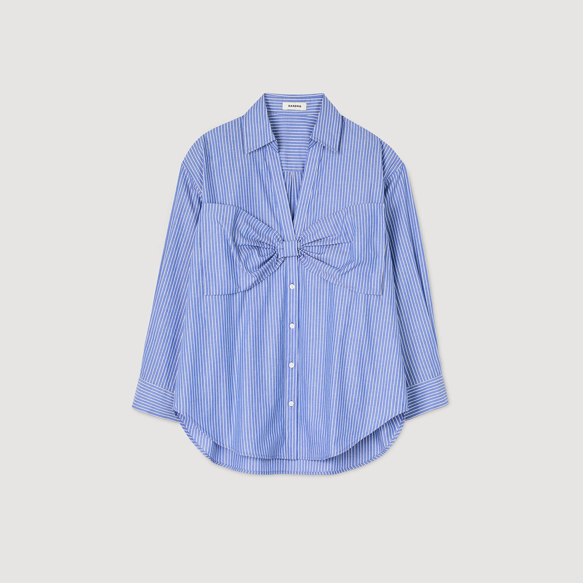 Oversized bow shirt | Sandro