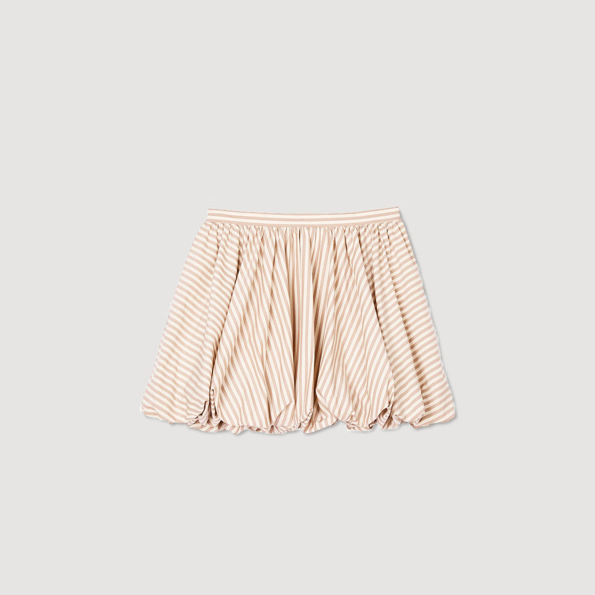 Striped bubble skirt | Sandro