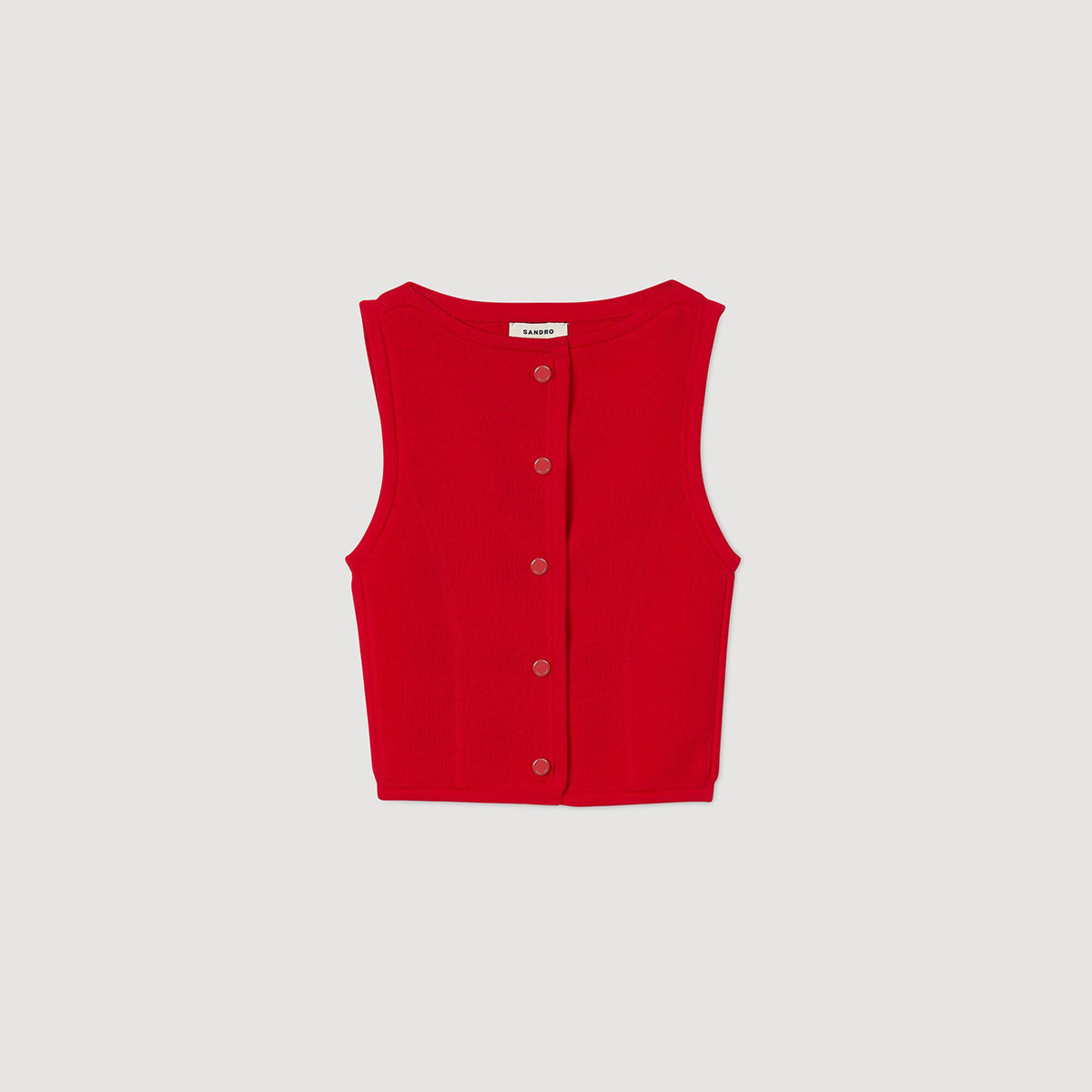 Sleeveless sweater | Sandro