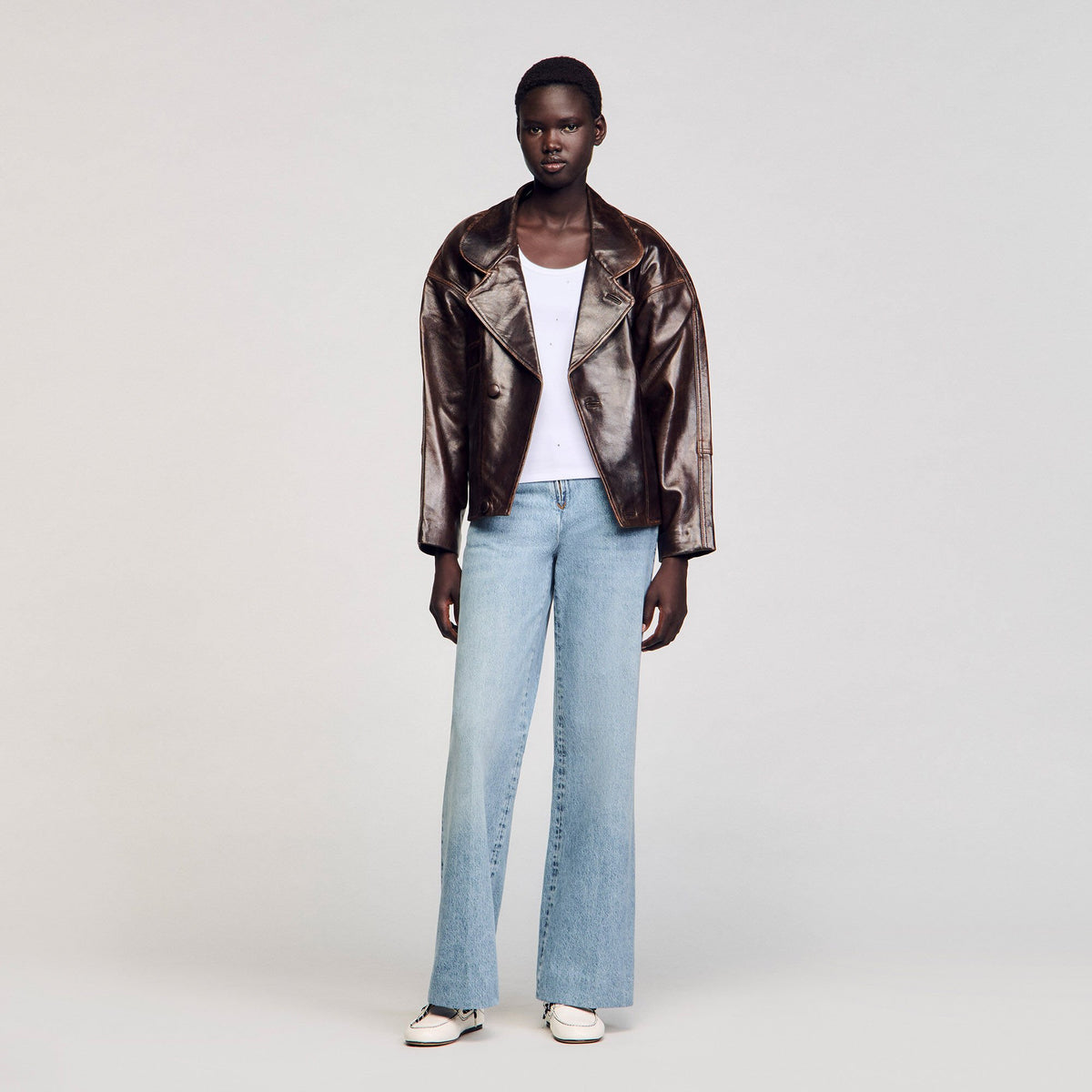 Vest top with rhinestones | Sandro