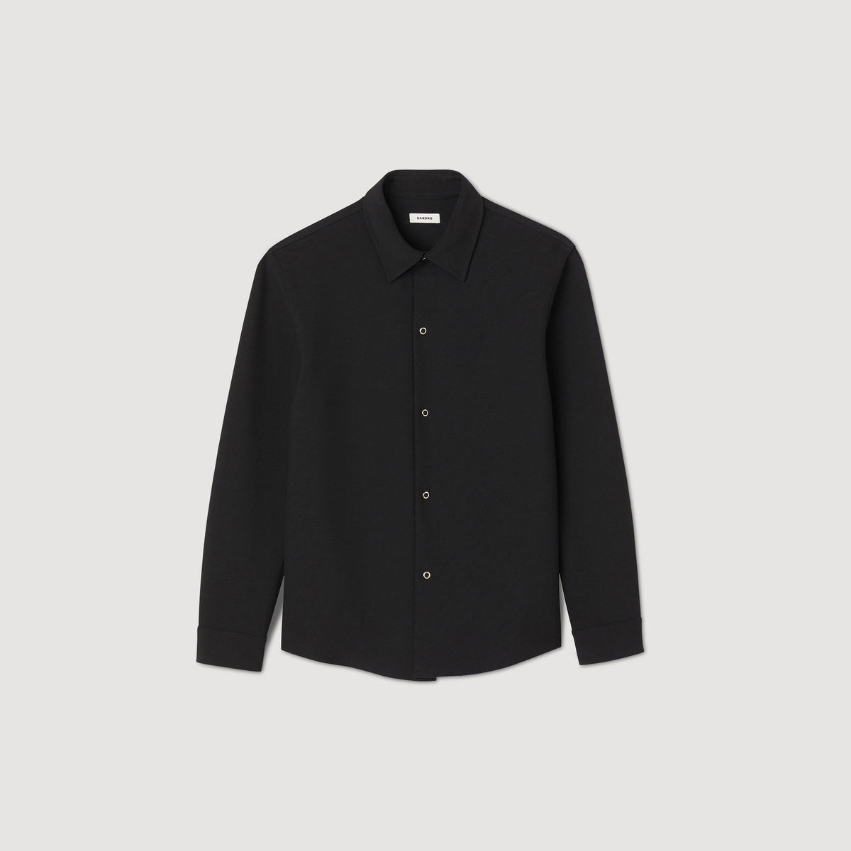 Long-sleeved jersey shirt | Sandro