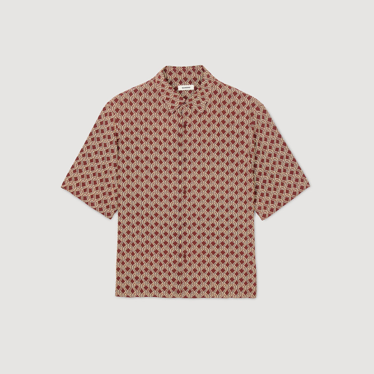 Rope print shirt | Sandro