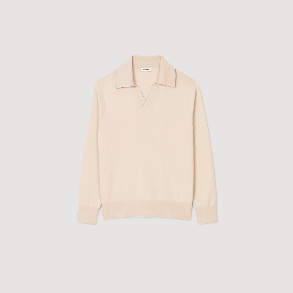 Knit polo shirt | Sandro