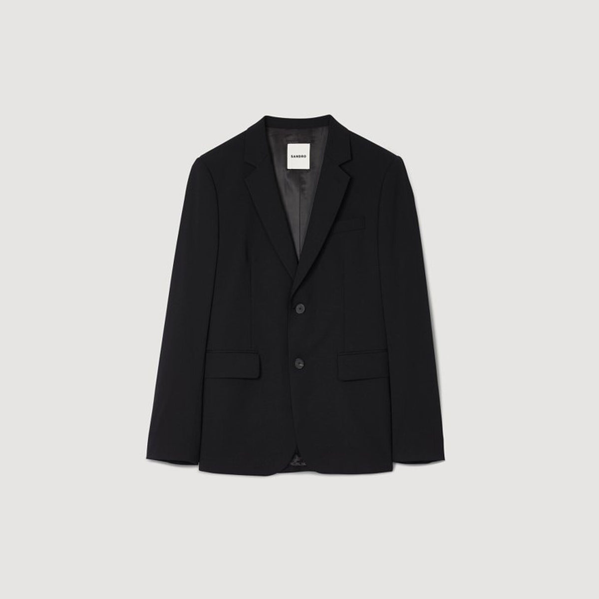 Virgin wool suit jacket | Sandro