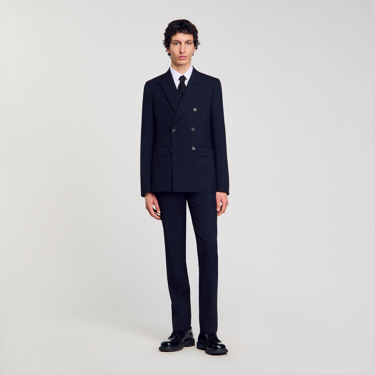Double-breasted suit jacket | Sandro