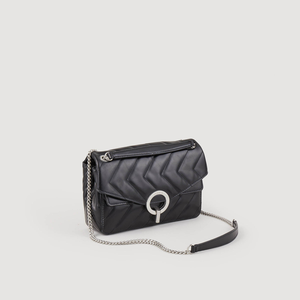 Yza bag in certified leather | Sandro