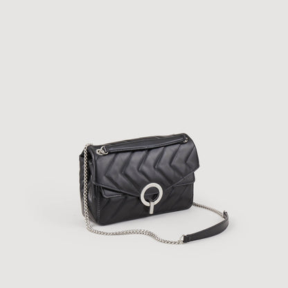 Yza bag in certified leather | Sandro