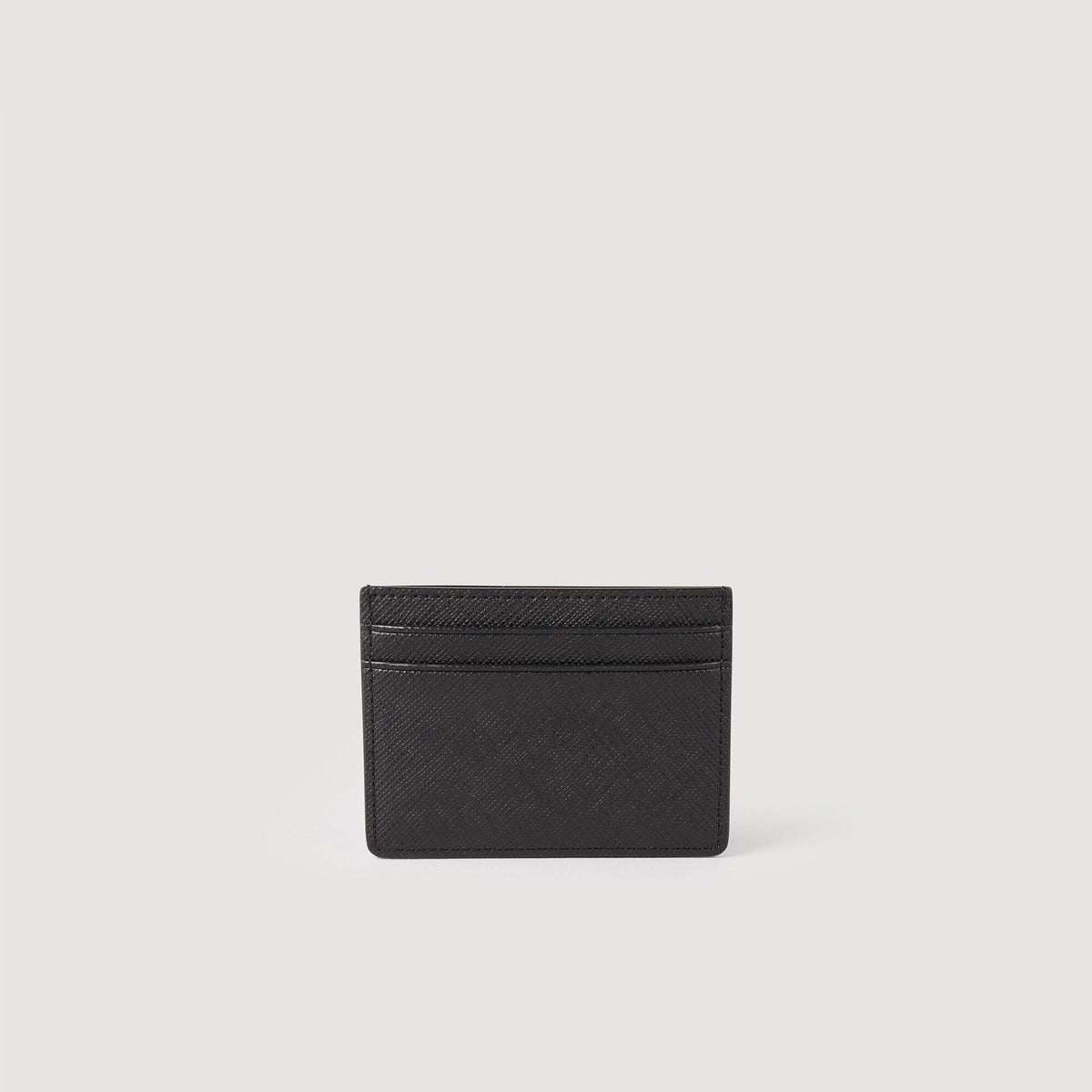 Reconstituted leather cardholder | Sandro