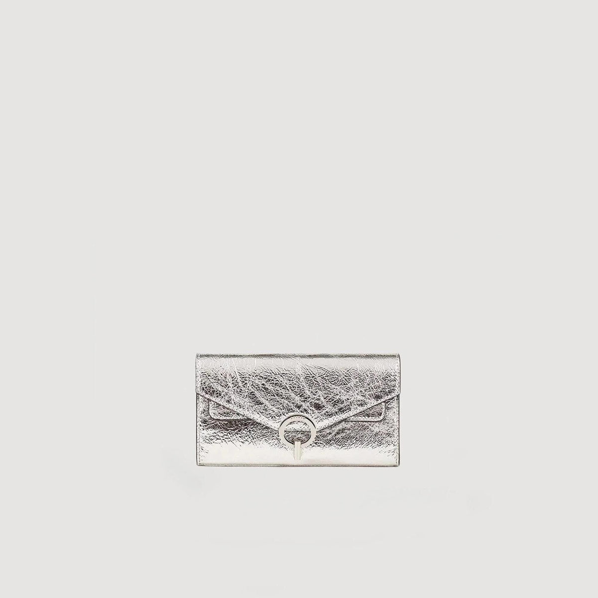 Yza Pocket clutch bag | Sandro