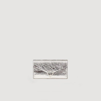 Yza Pocket clutch bag | Sandro