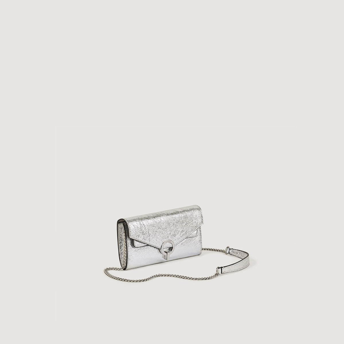 Yza Pocket clutch bag | Sandro