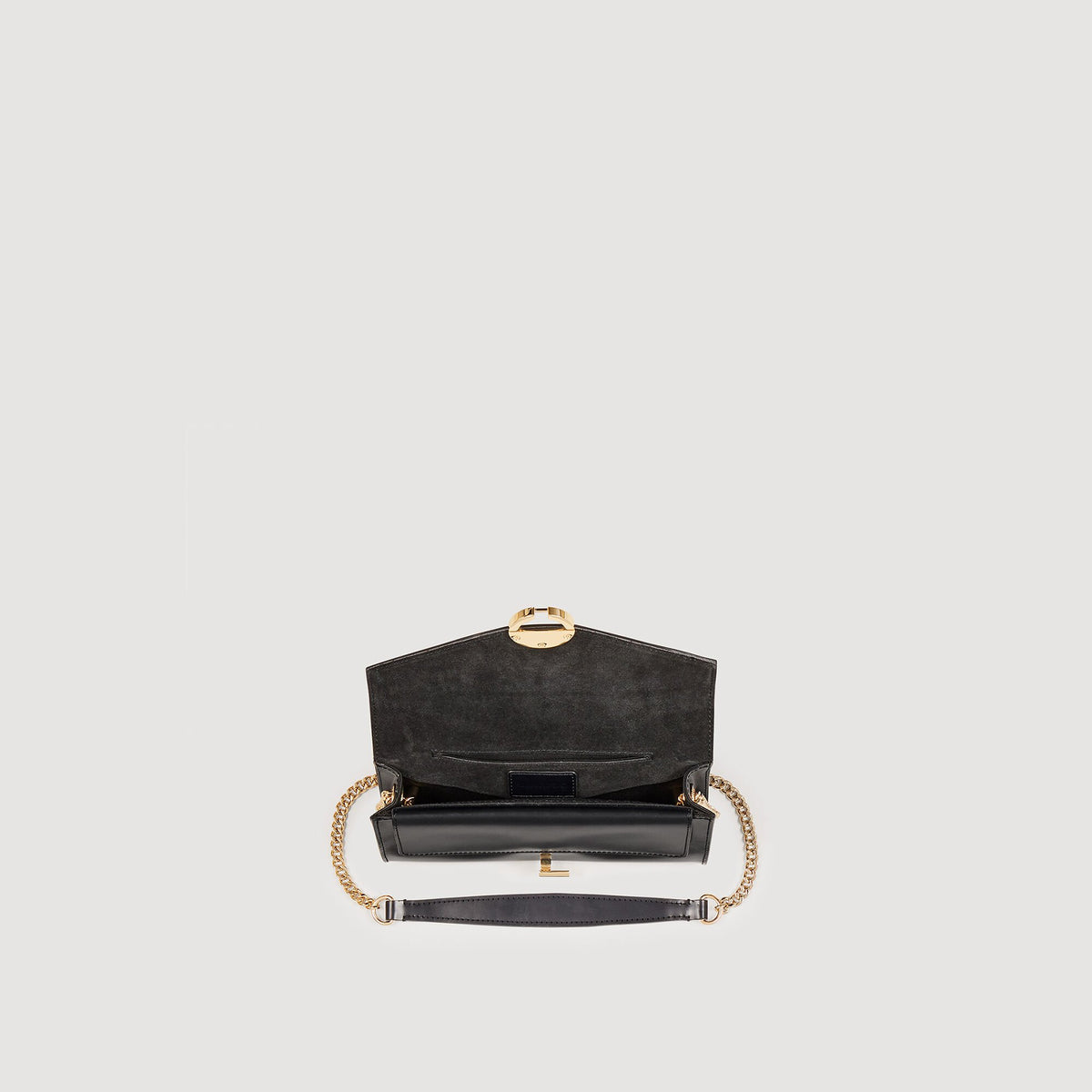 Yza Pocket clutch bag | Sandro
