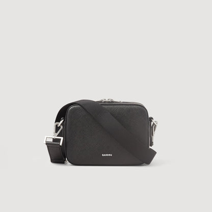Small reconstituted leather bag | Sandro