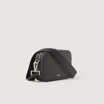 Small reconstituted leather bag | Sandro