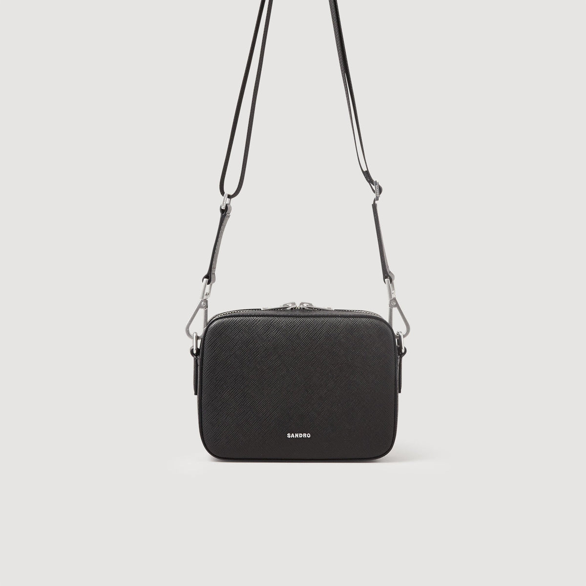 Small reconstituted leather bag | Sandro