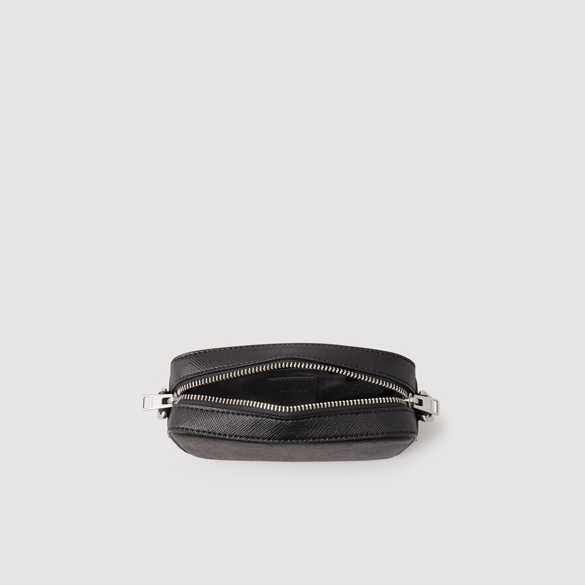 Small reconstituted leather bag | Sandro
