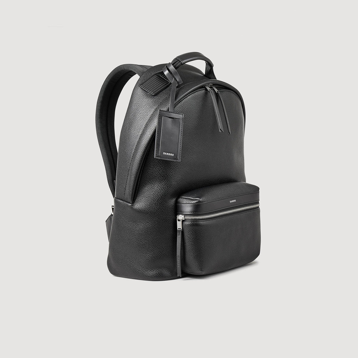 Coated canvas backpack | Sandro