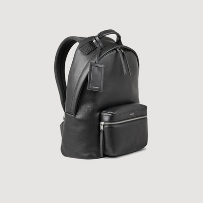 Coated canvas backpack | Sandro