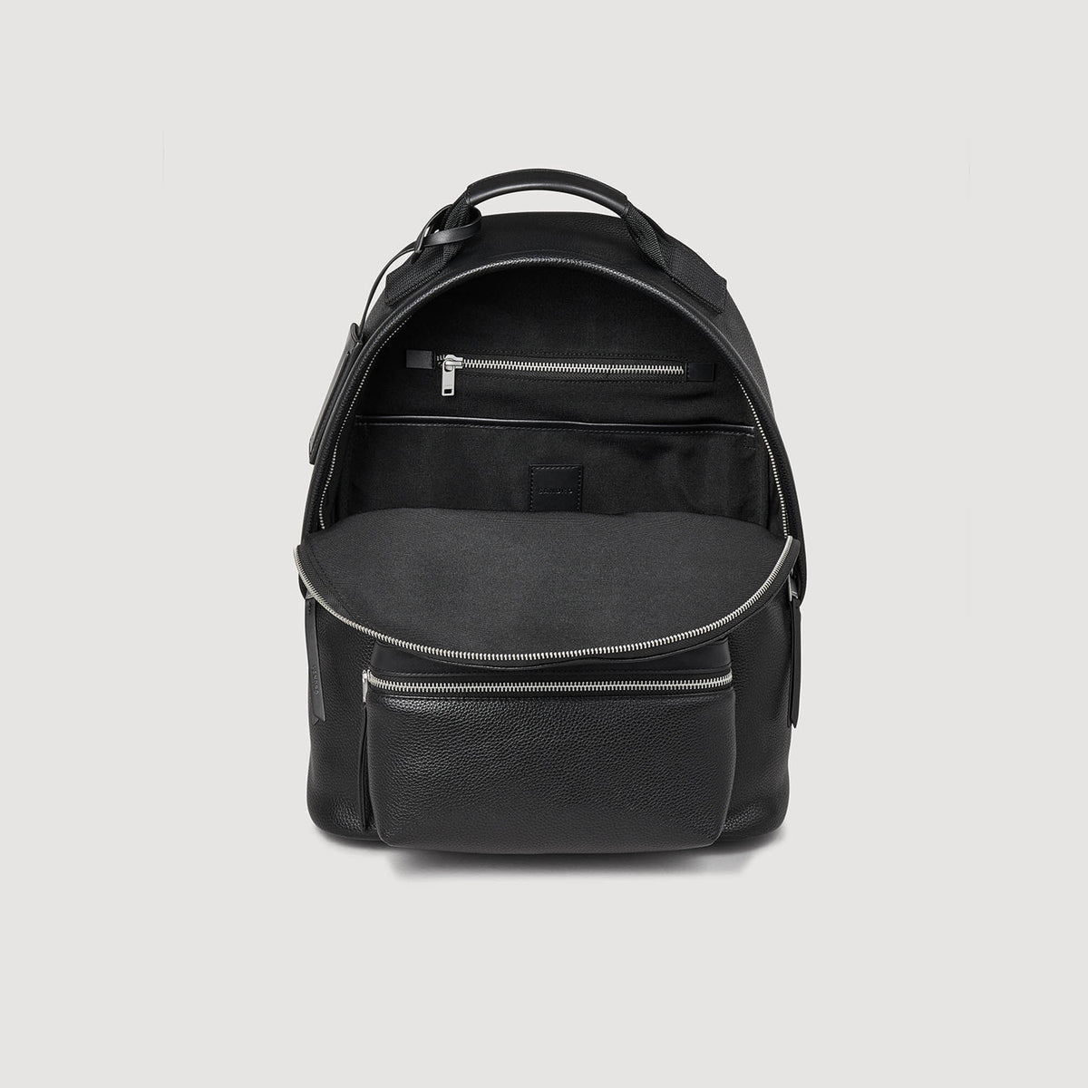 Coated canvas backpack | Sandro