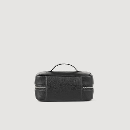 Toiletry bag in grained fabric | Sandro