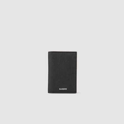 Reconstituted leather leather wallet | Sandro