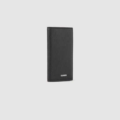 Reconstituted leather leather wallet | Sandro
