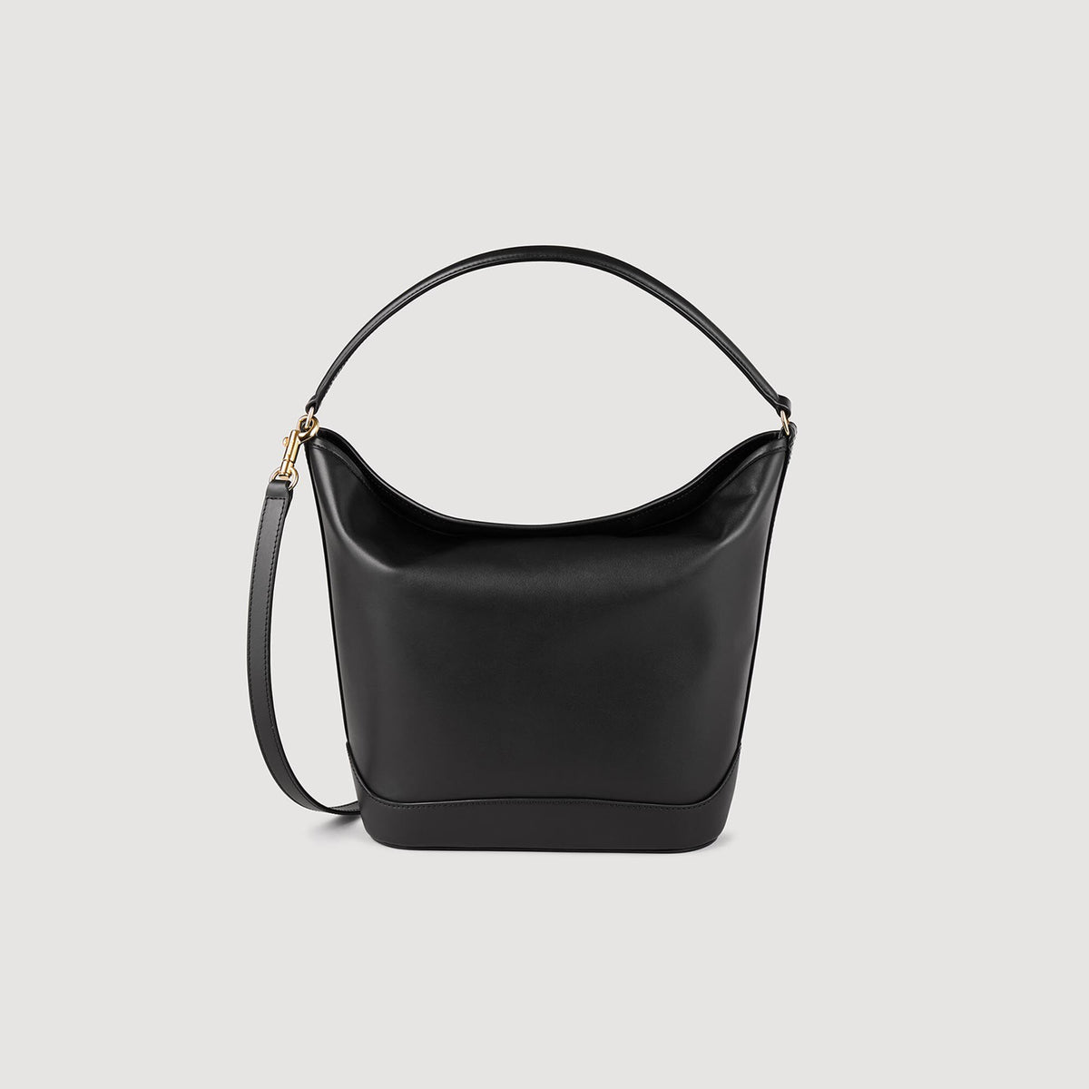 TANGOSO leather bucket bag | Sandro