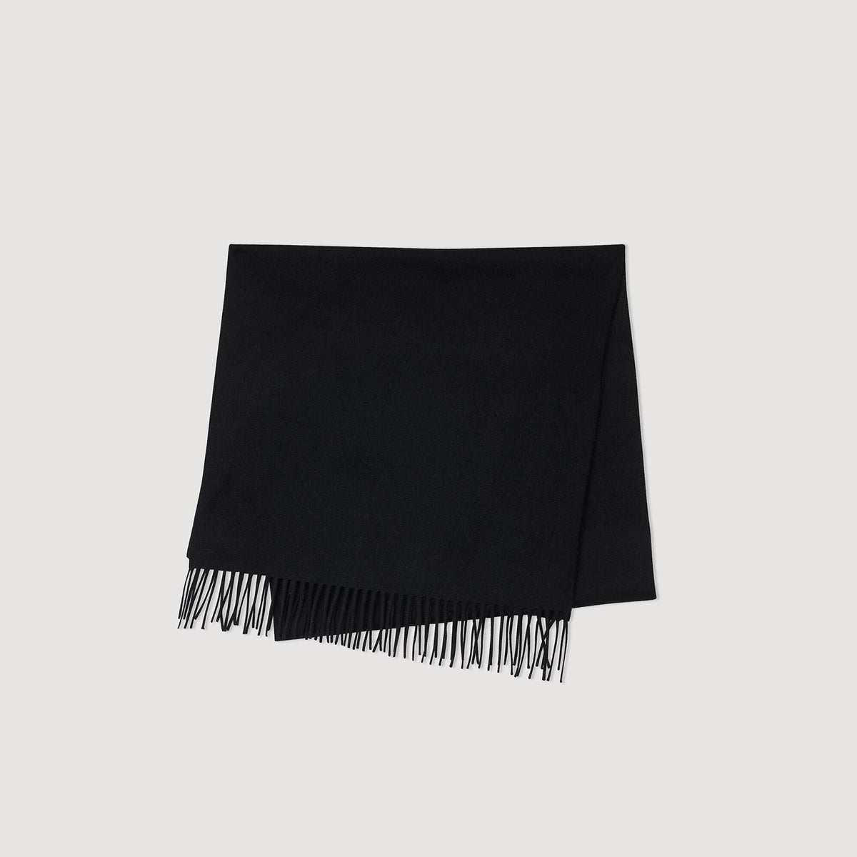 Wool and cashmere scarf | Sandro