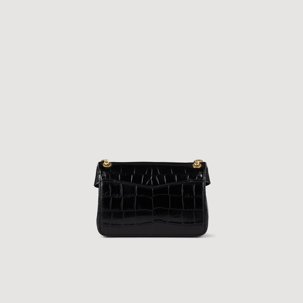 Mock croc leather Yza bag | Sandro