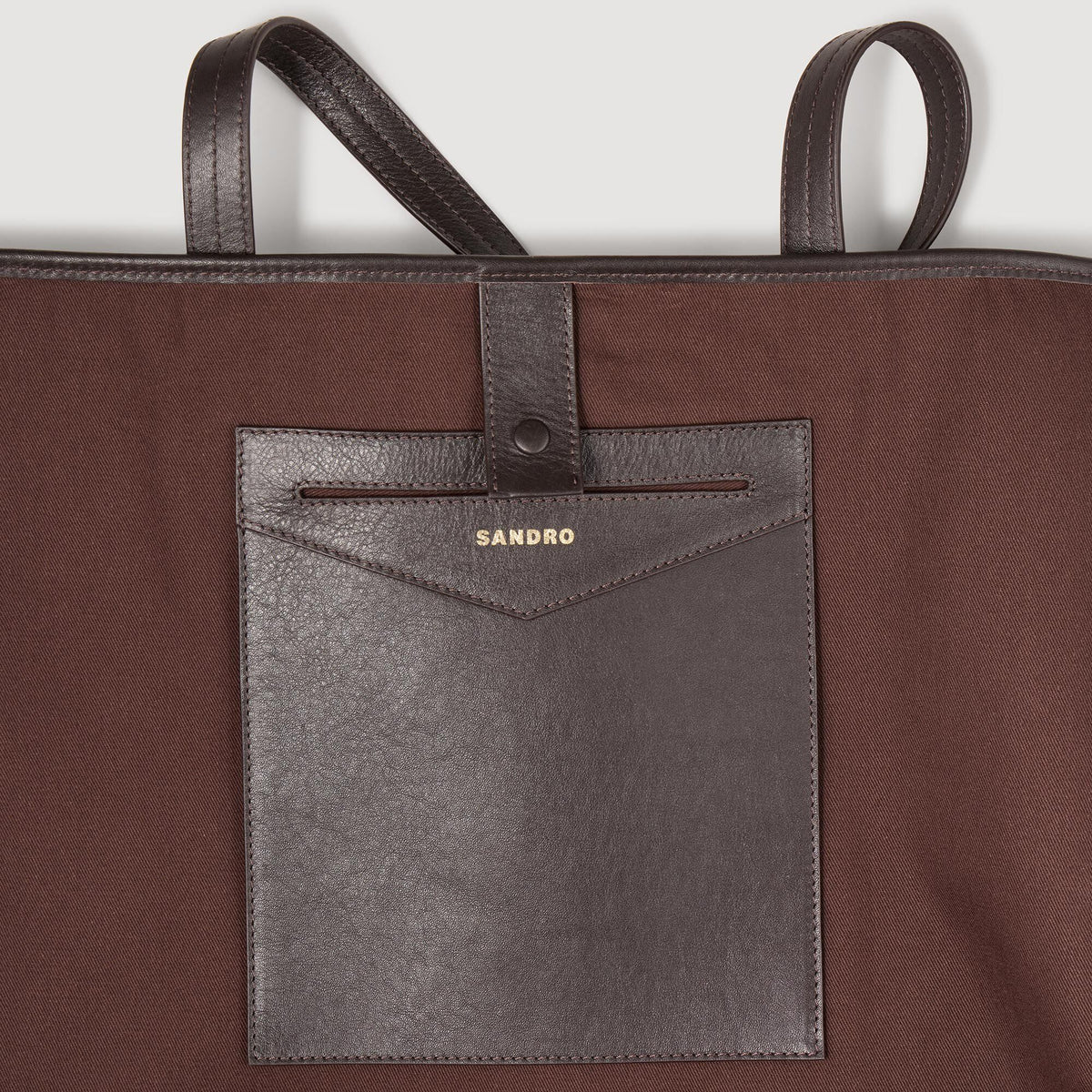 Suede tote bag | Sandro