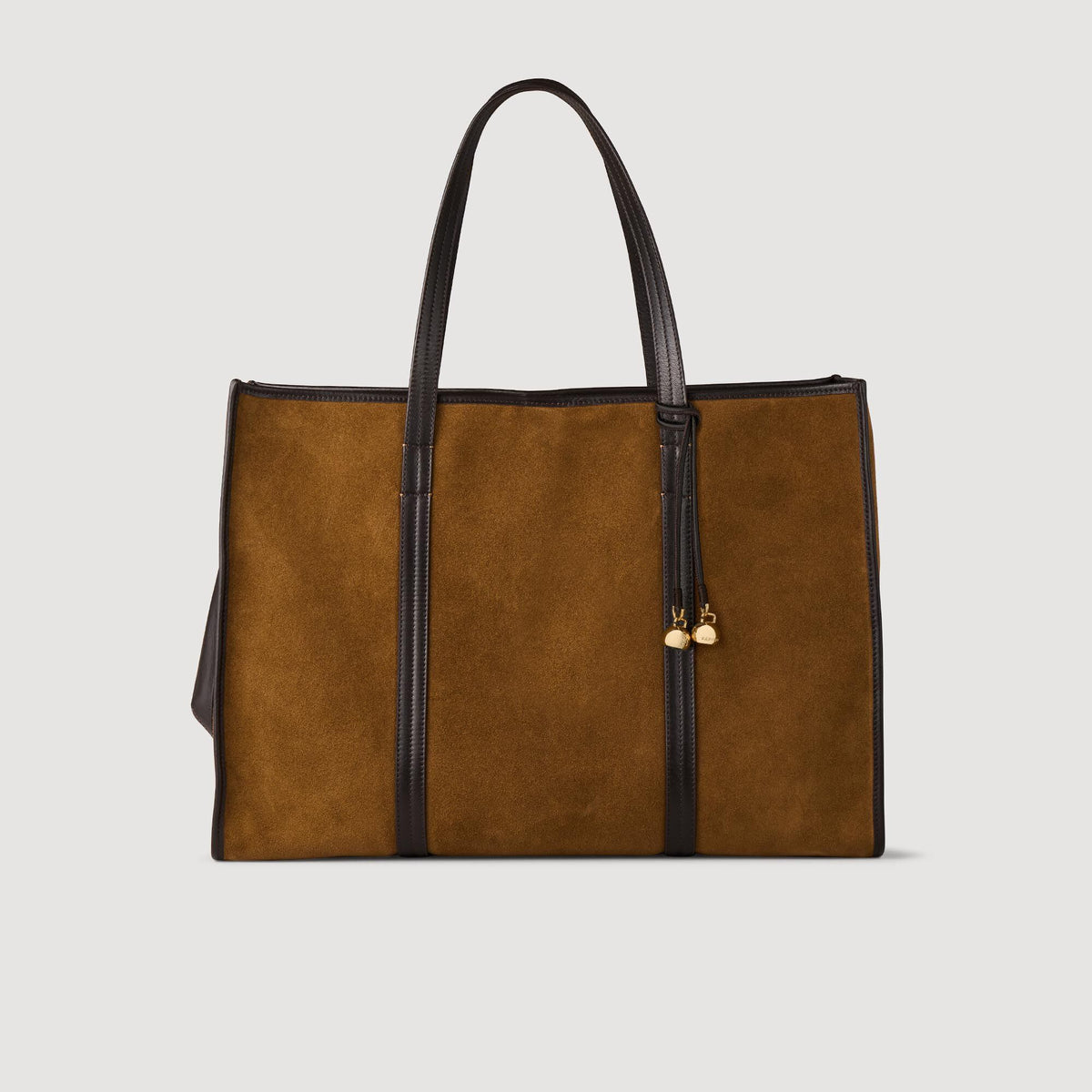 Suede tote bag | Sandro