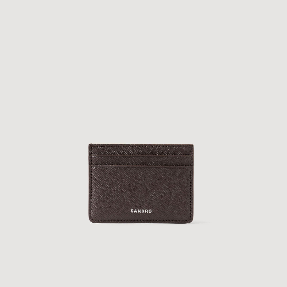 Reconstituted leather cardholder | Sandro