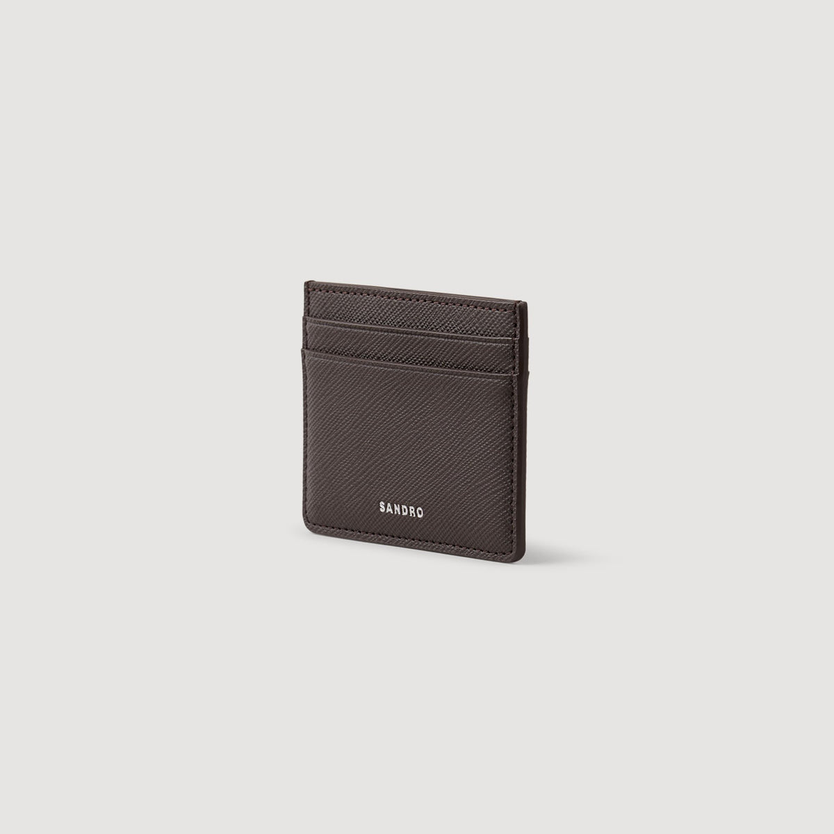 Reconstituted leather cardholder | Sandro