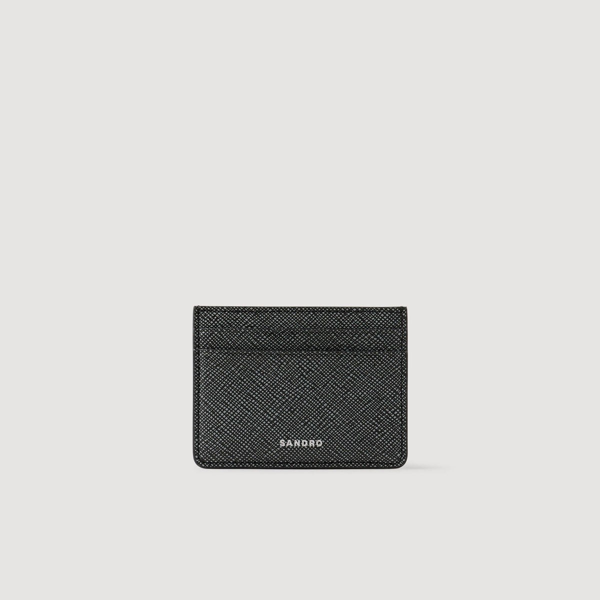 Reconstituted leather cardholder | Sandro