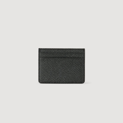 Reconstituted leather cardholder | Sandro