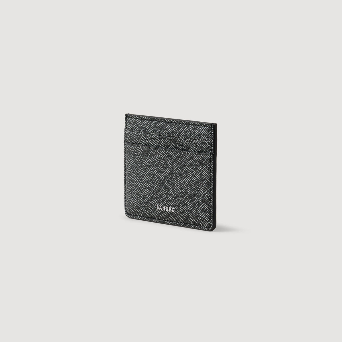 Reconstituted leather cardholder | Sandro