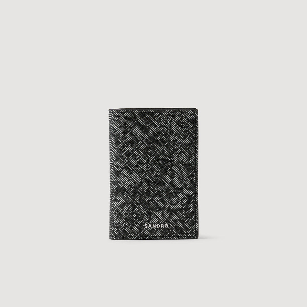 Reconstituted leather leather wallet | Sandro