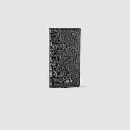 Reconstituted leather leather wallet | Sandro