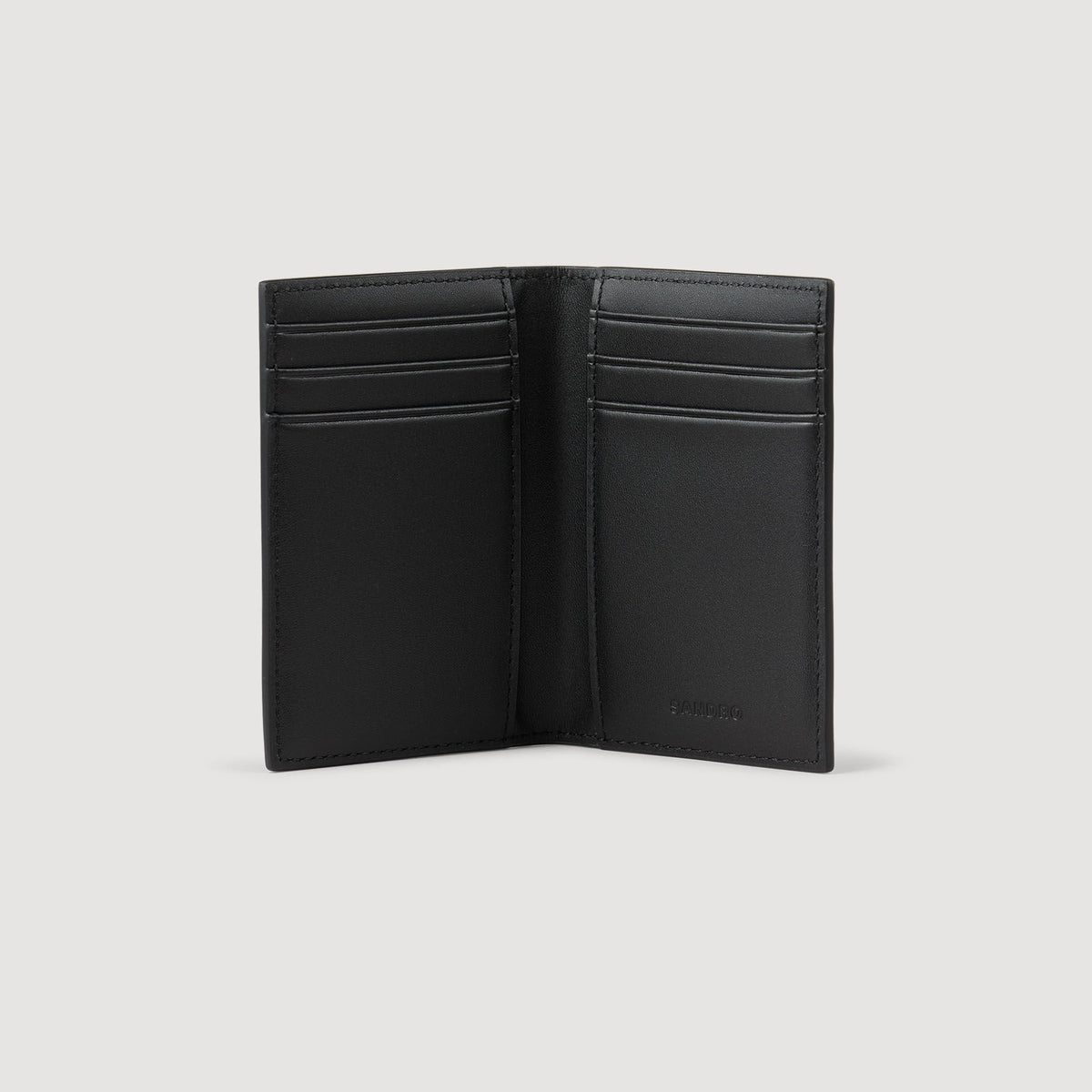 Reconstituted leather leather wallet | Sandro