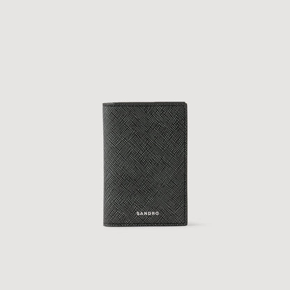 Reconstituted leather leather wallet | Sandro