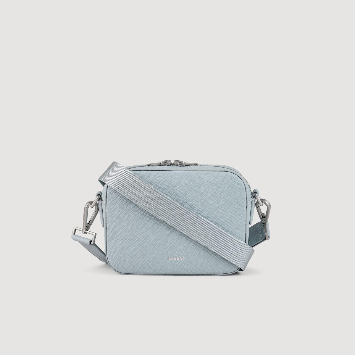 Small reconstituted leather bag | Sandro