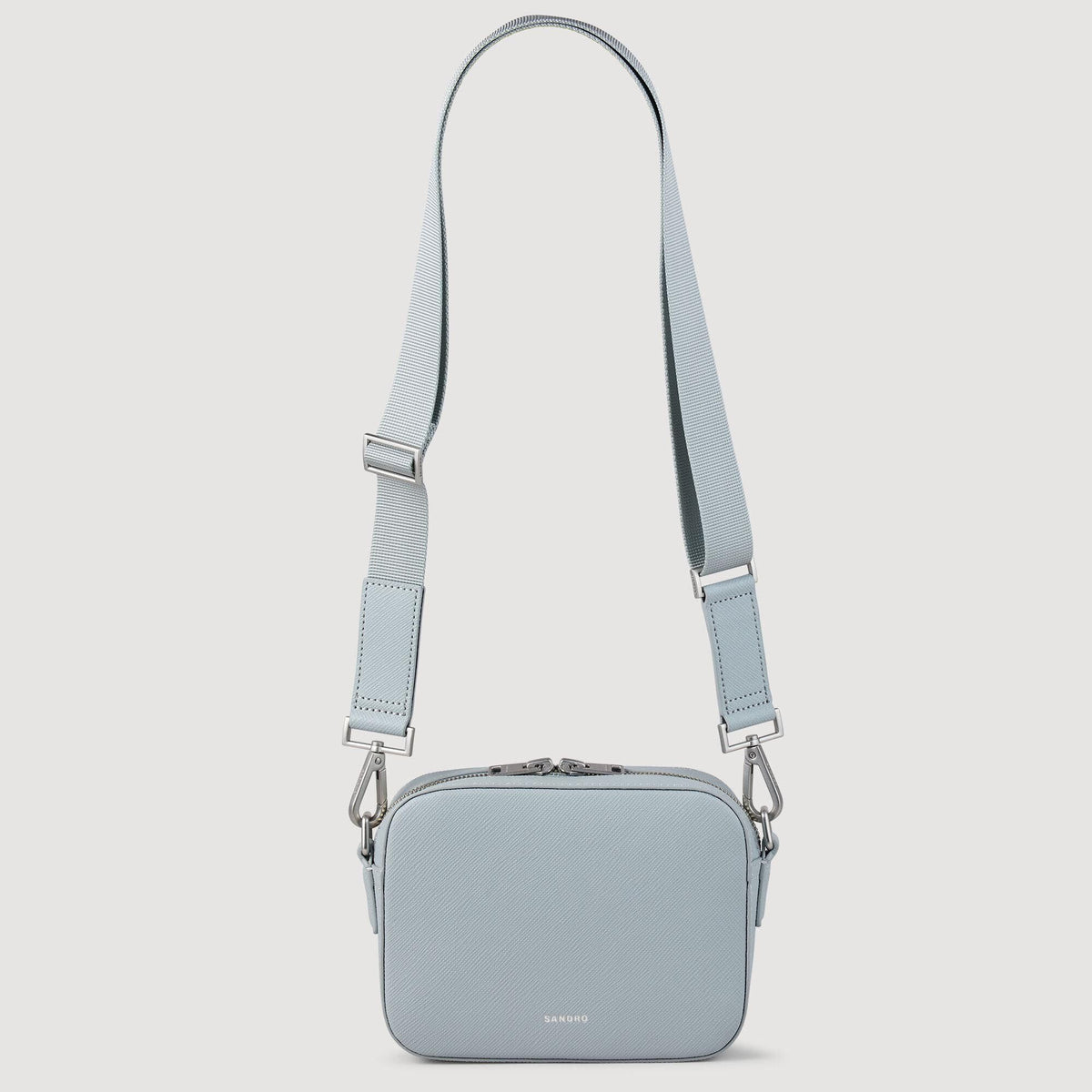 Small reconstituted leather bag | Sandro