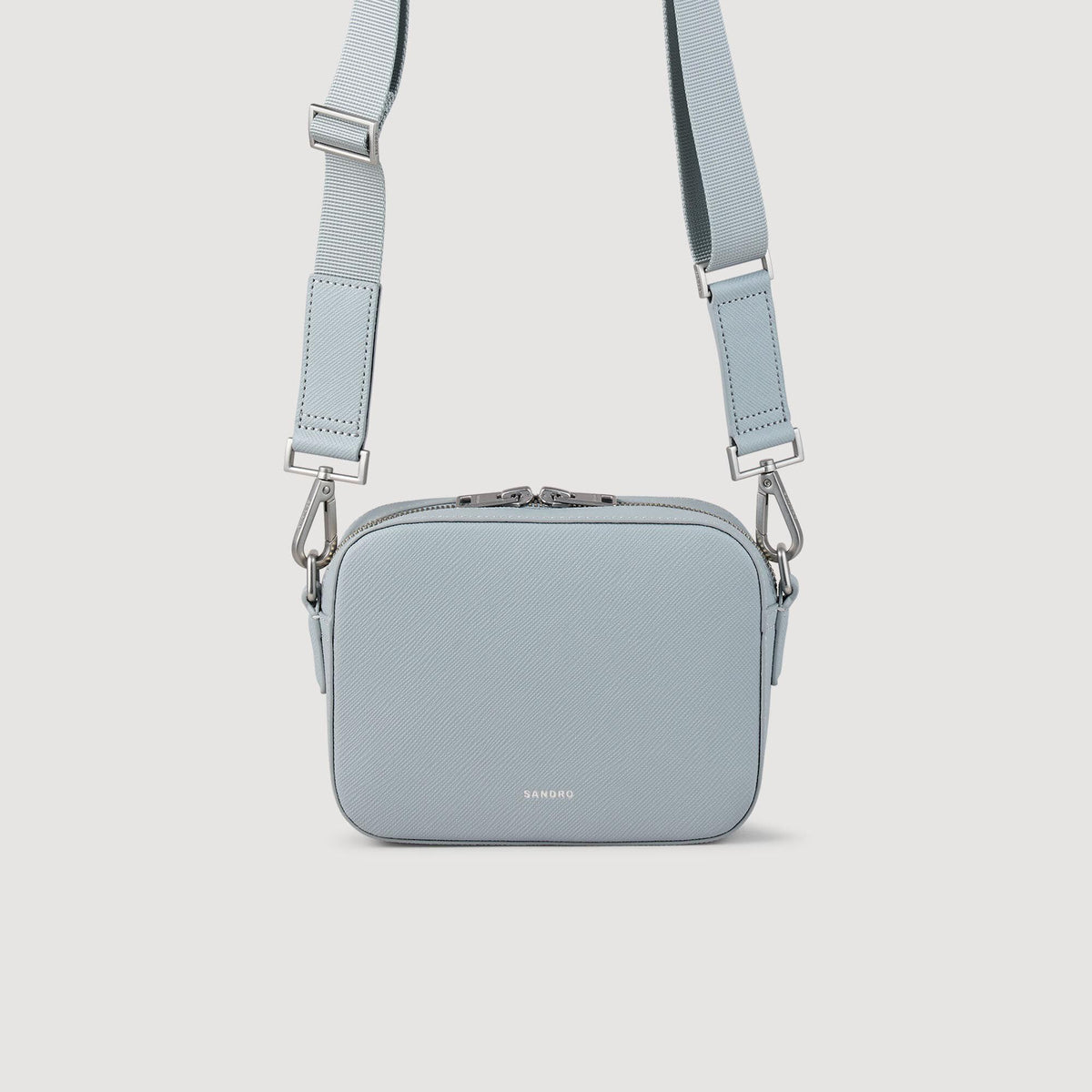 Small reconstituted leather bag | Sandro