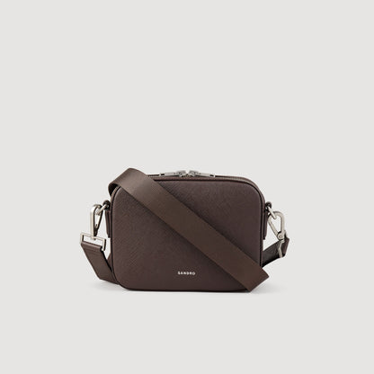 Small reconstituted leather bag | Sandro