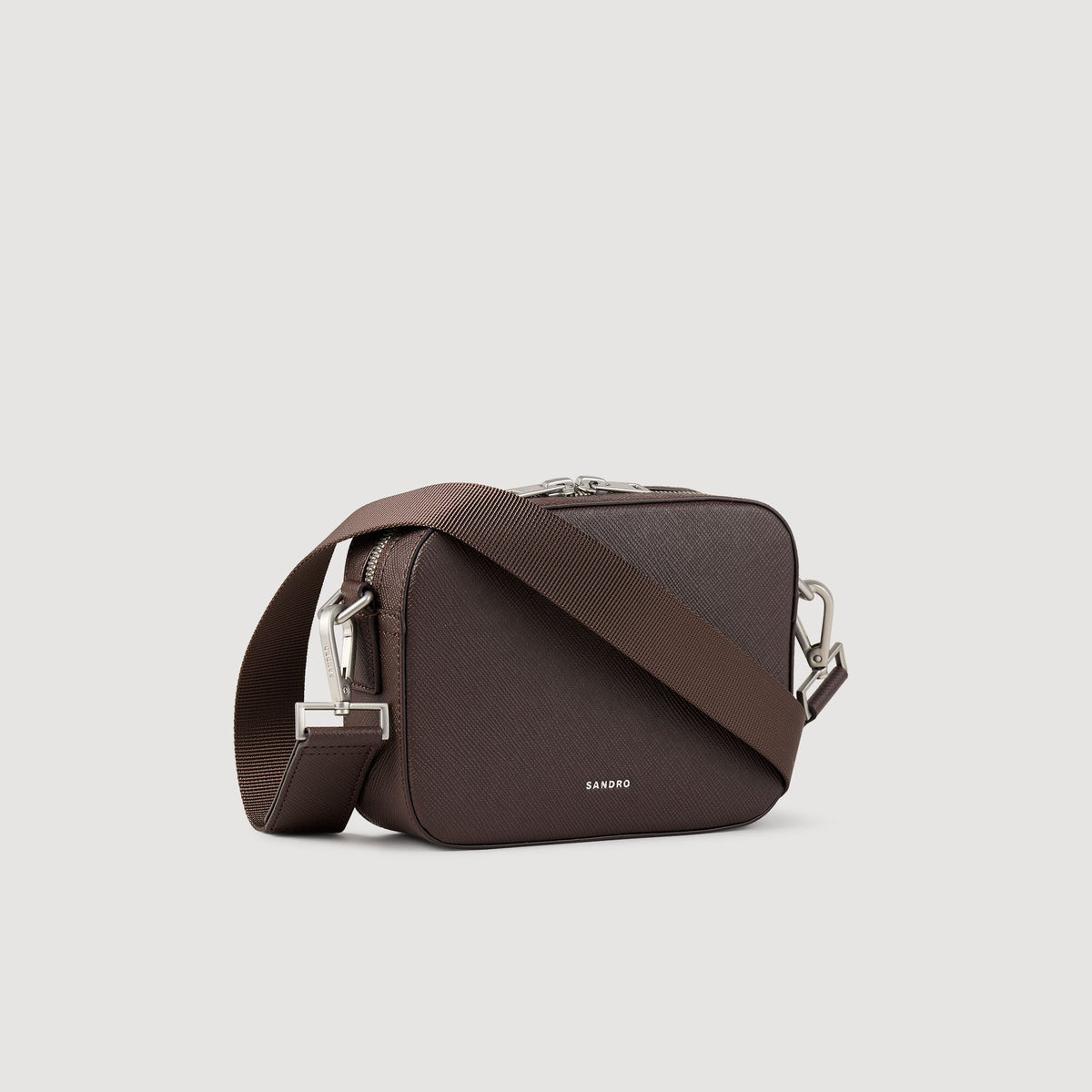 Small reconstituted leather bag | Sandro