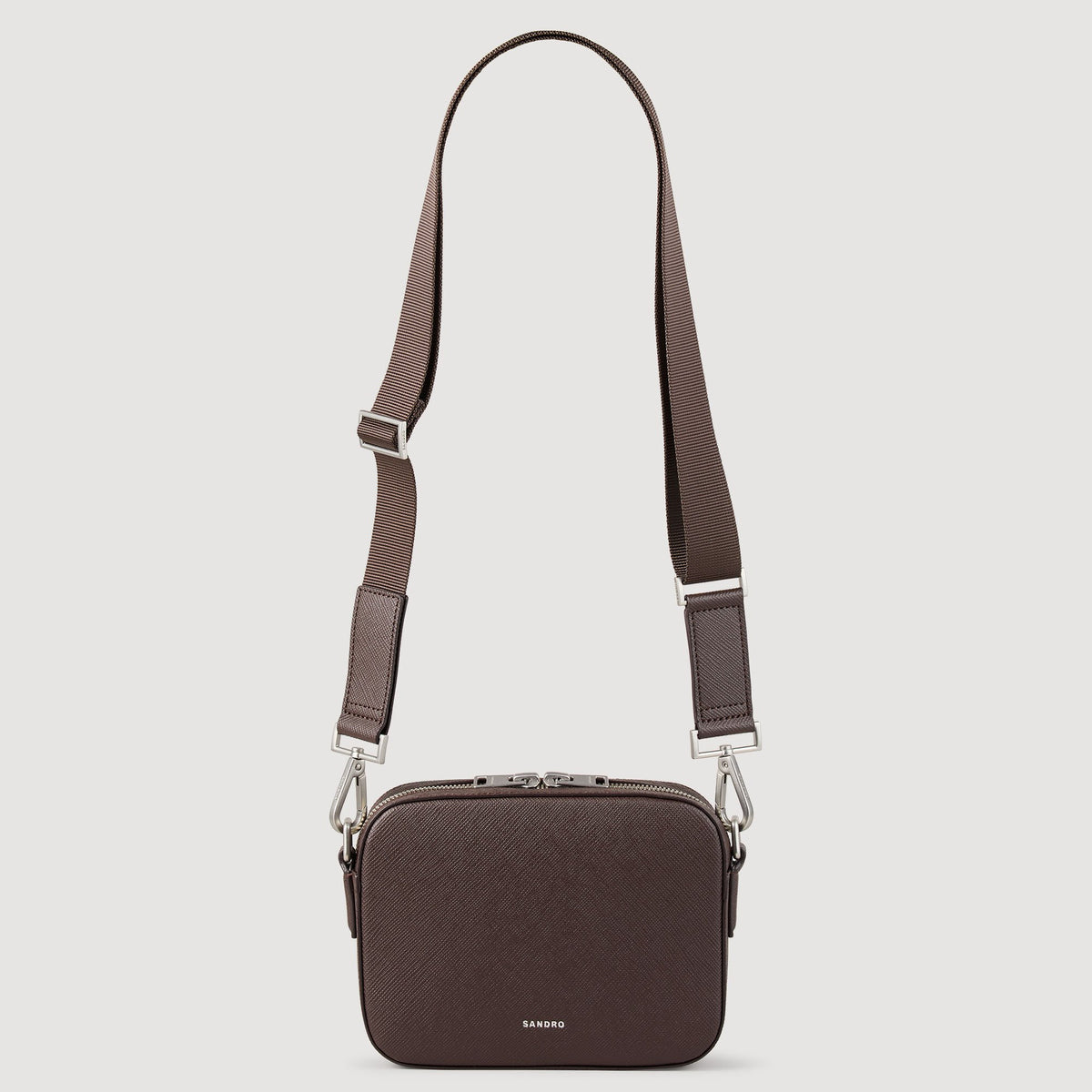 Small reconstituted leather bag | Sandro