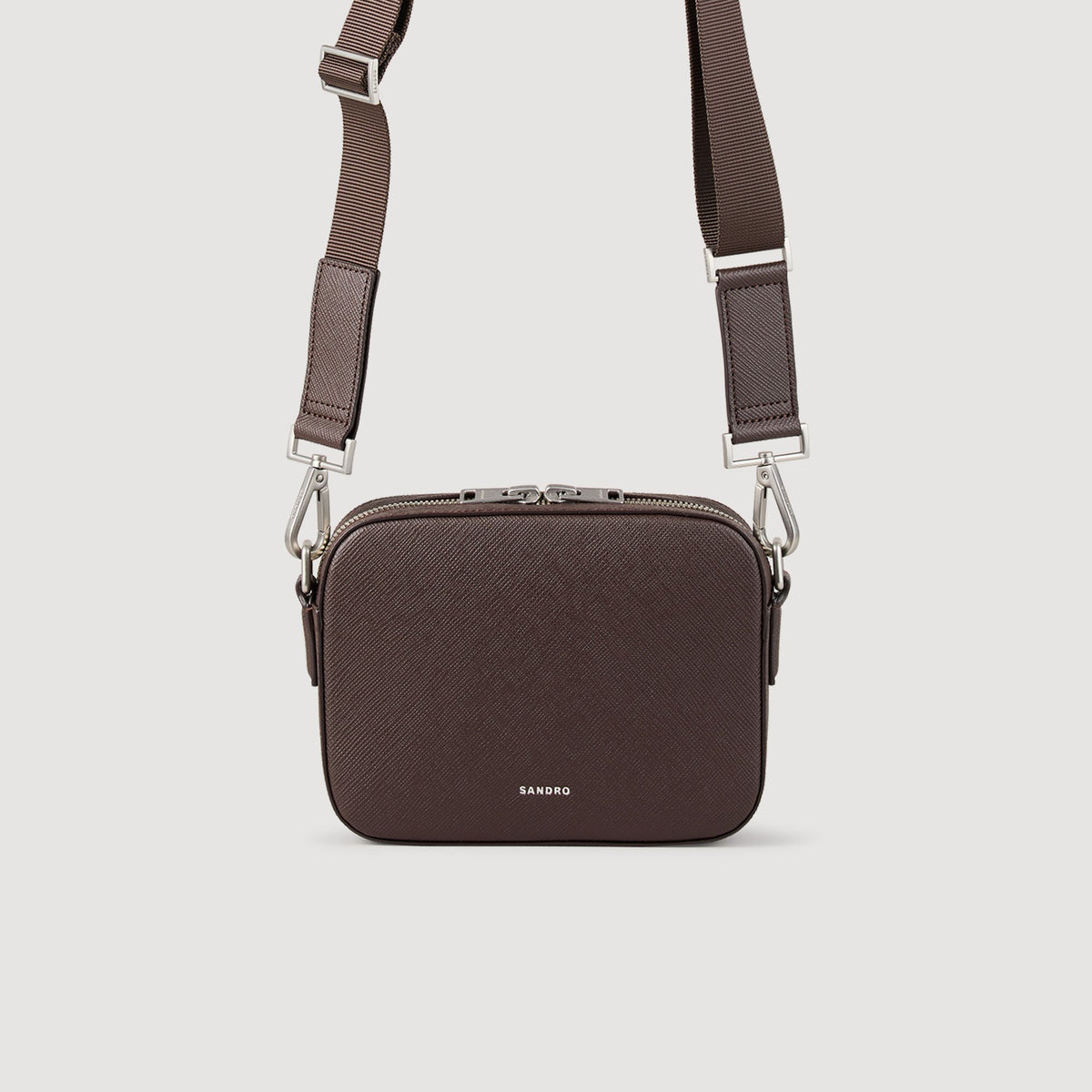 Small reconstituted leather bag | Sandro