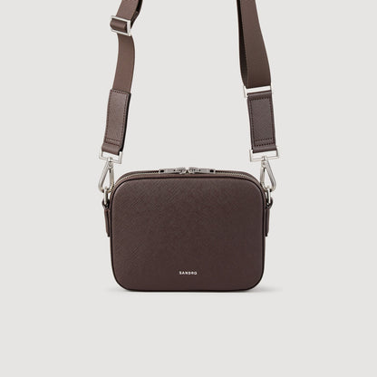 Small reconstituted leather bag | Sandro