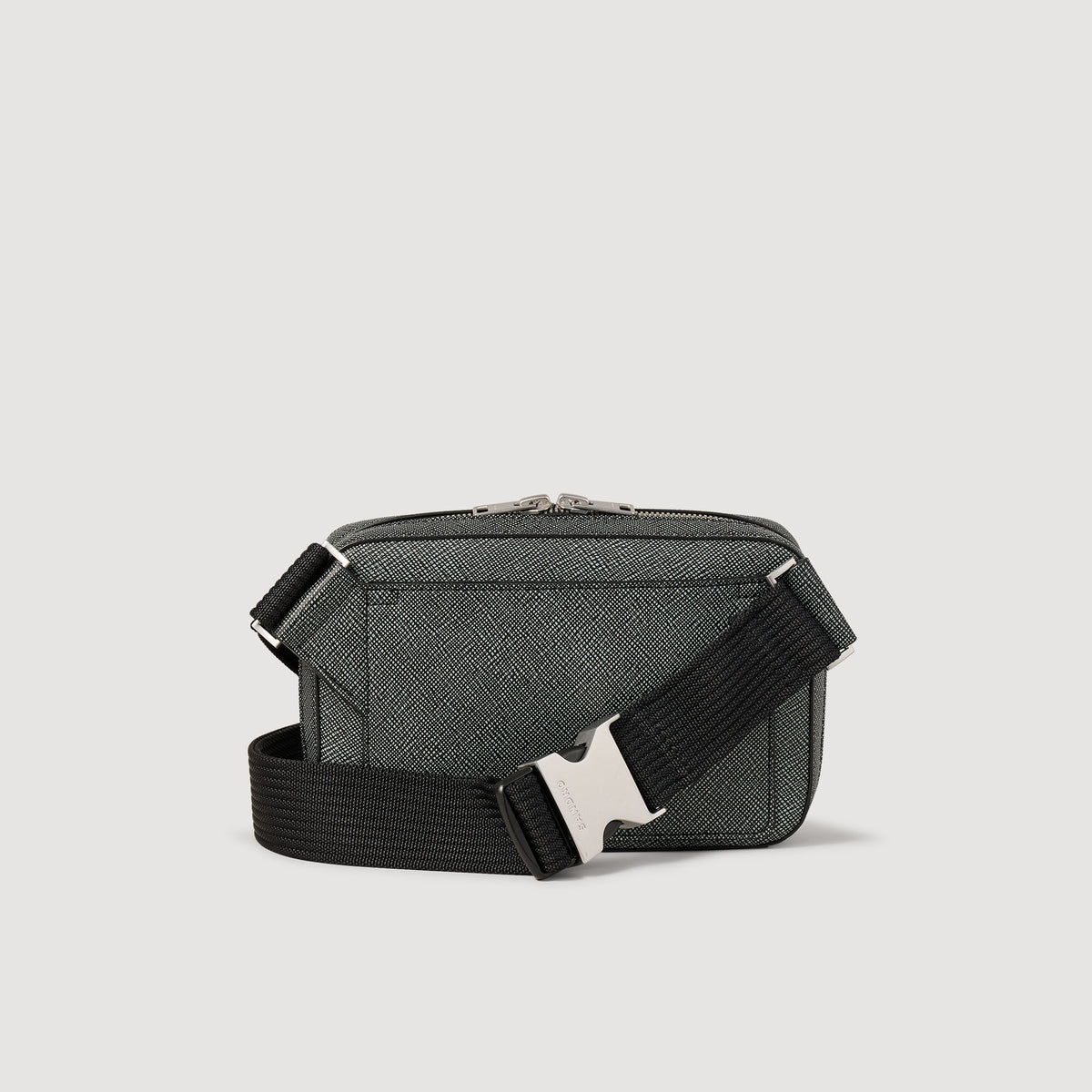 Small reconstitued leather bag | Sandro